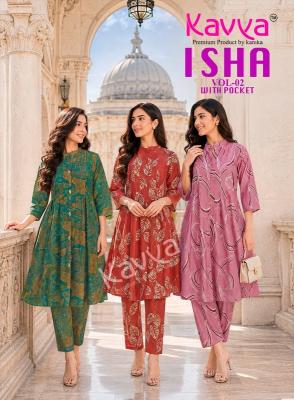 Kavya isha vol 2 branded coord set wholesale in chennai